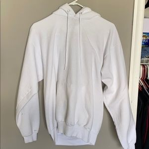 White hoodie